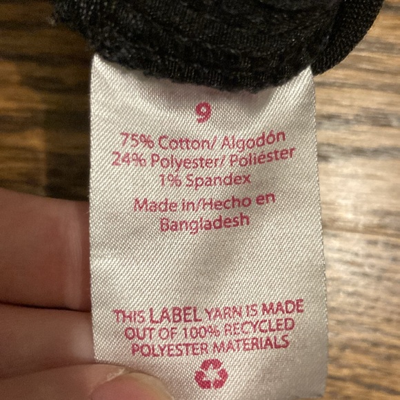 Black No Boundaries shorts size 9 - Picture 4 of 4